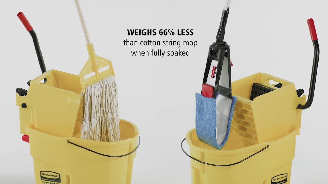 Rubbermaid Commercial Products Adaptable Flat Mop - Demo
