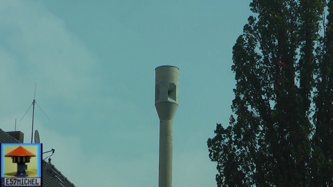 STRONG German HIGH-POWER-SIREN awakes: The 2nd loud attempt