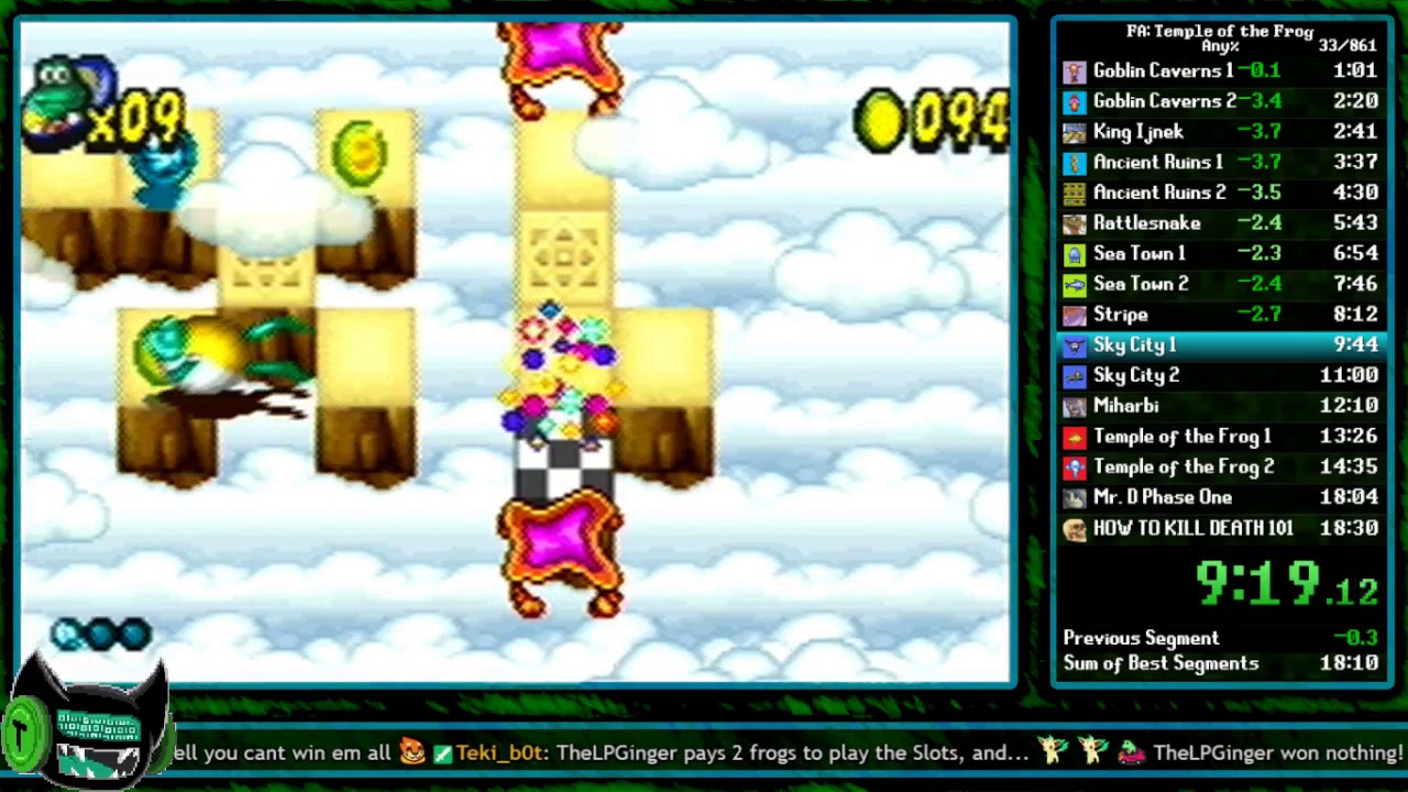 [WR] Frogger's Adventures: Temple of the Frog in 18:27 (Any%) [Speedrun]