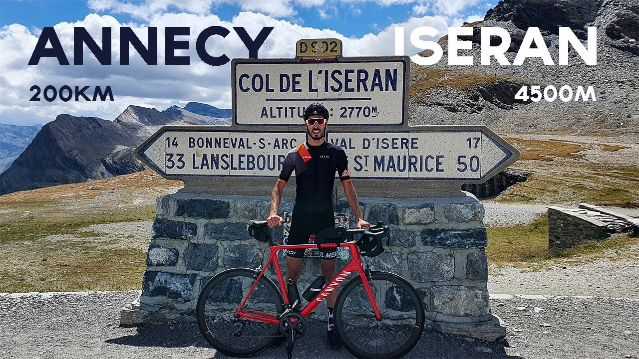 Annecy to Col de l'Iseran - 200km epic ride