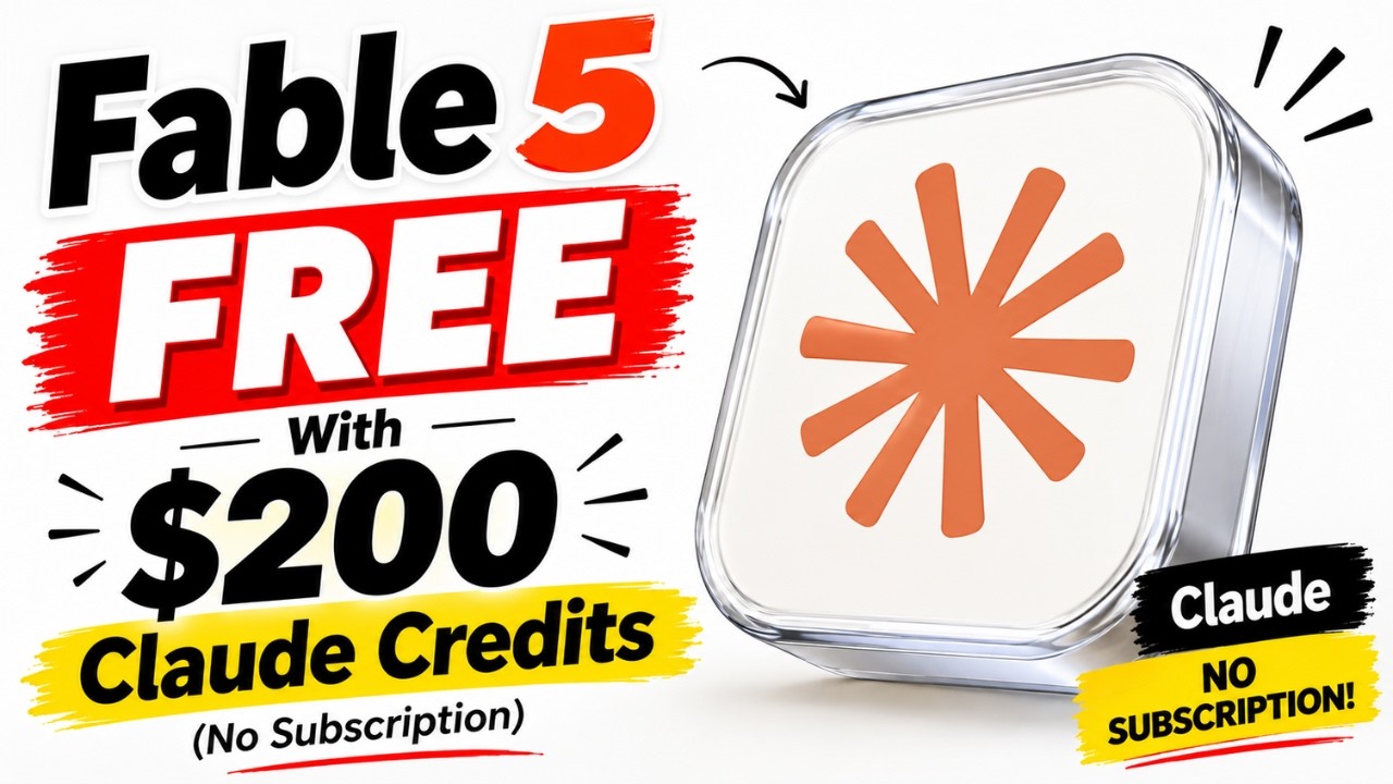 Fable 5 FREE With $200 Claude Credits (No Subscription)