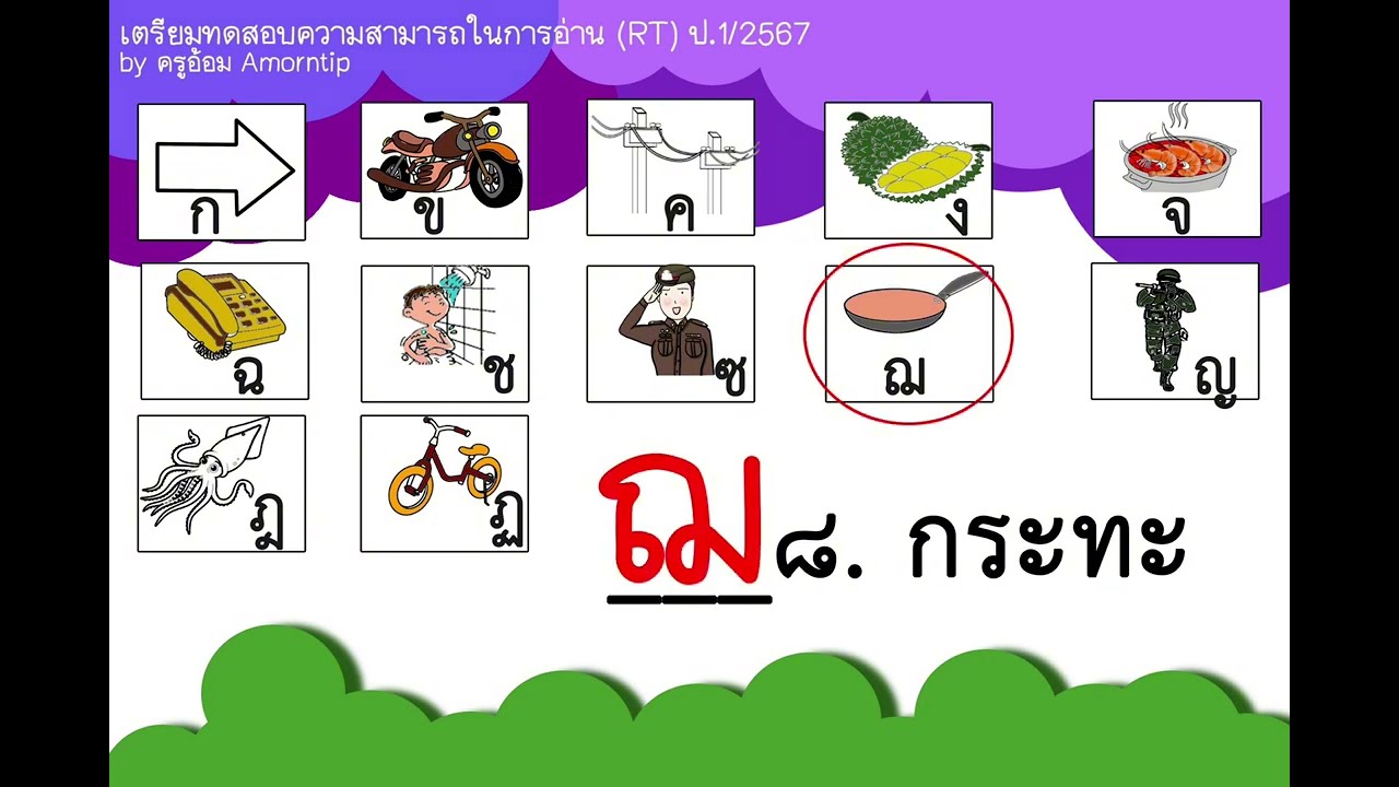 เตรียมสอบ RT ป.1 |2567 ทดสอบการอ่าน
