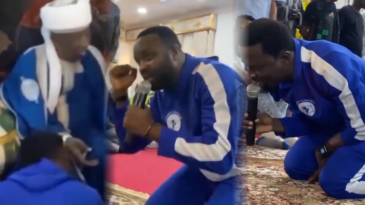 FEMI ADEBAYO, WOLI AGBA, MALAIKA,  SOTAYO GAGA HONOR EMIR OF ILORIN AS THEY VISIT HIM