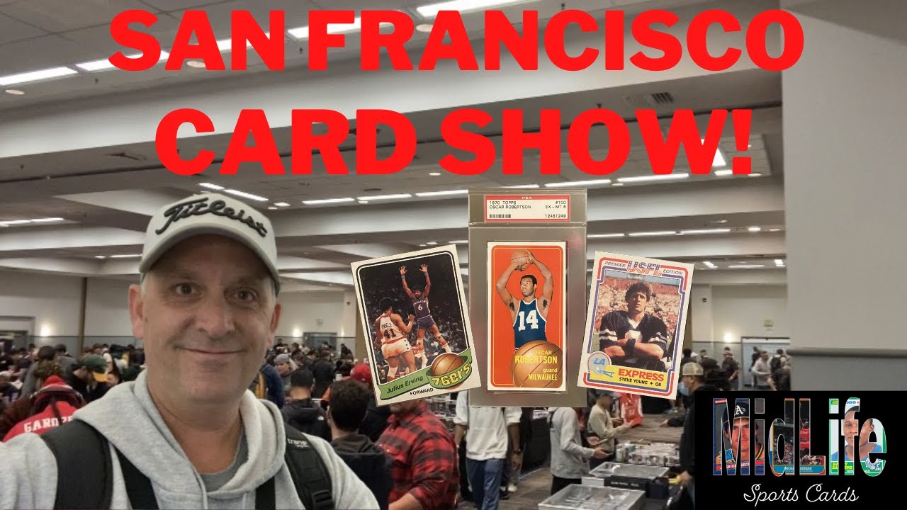 San Francisco Card Show- Packed Show and Super Nice Dealers