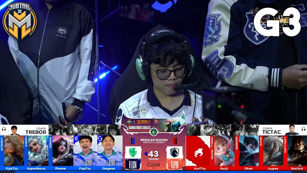 TLPH VS FLCN GAME 3 | WEEK 8 DAY 2 | MPL PH SEASON 16