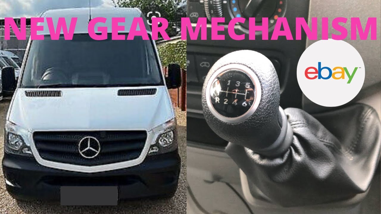 Как установить новый механизм передач на кемпер Mercedes Sprinter. Замена на eBay — работает ли о...