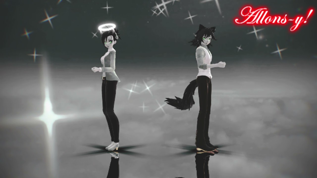 [MMD\BATIM] Perfect of Me ( English ver ) Boris and Aleca Angel BATIM \ Trolls ( Motion Original )