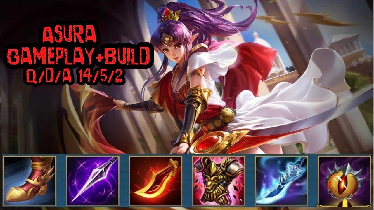 Asura Gameplay+Build | Jacky Heroes evolved #SRE Heroes evolved mobile #youtubeshorts #heroesevolved