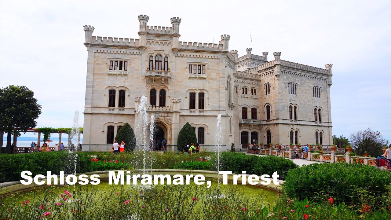 Rundgang Schloss Miramare, Triest