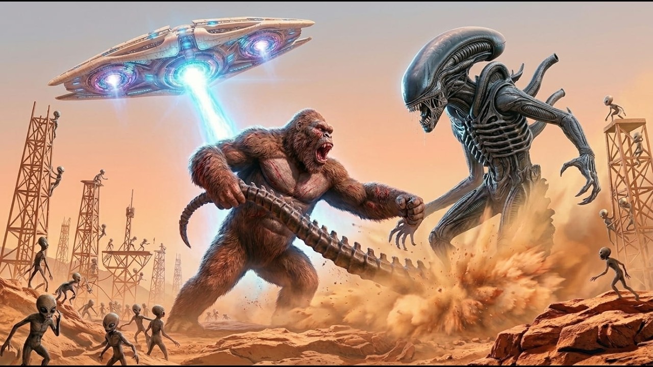 Kong vs. Titan Alien: Battle for the Alpha Throne — The Core of Doom Rises! ⚡