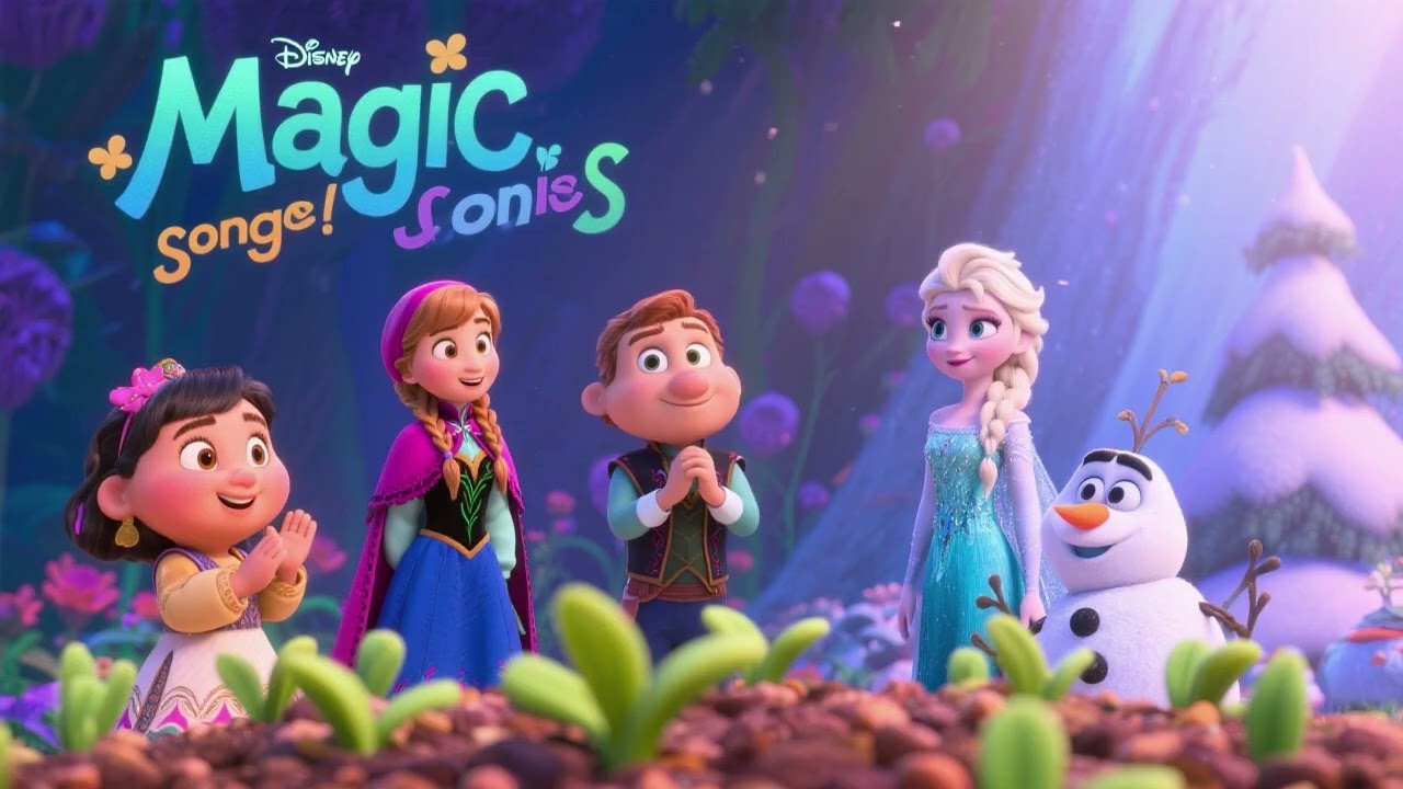 “Elsa and Magic Seeds 4 🌱❄️ | Magical Kids Garden Song”