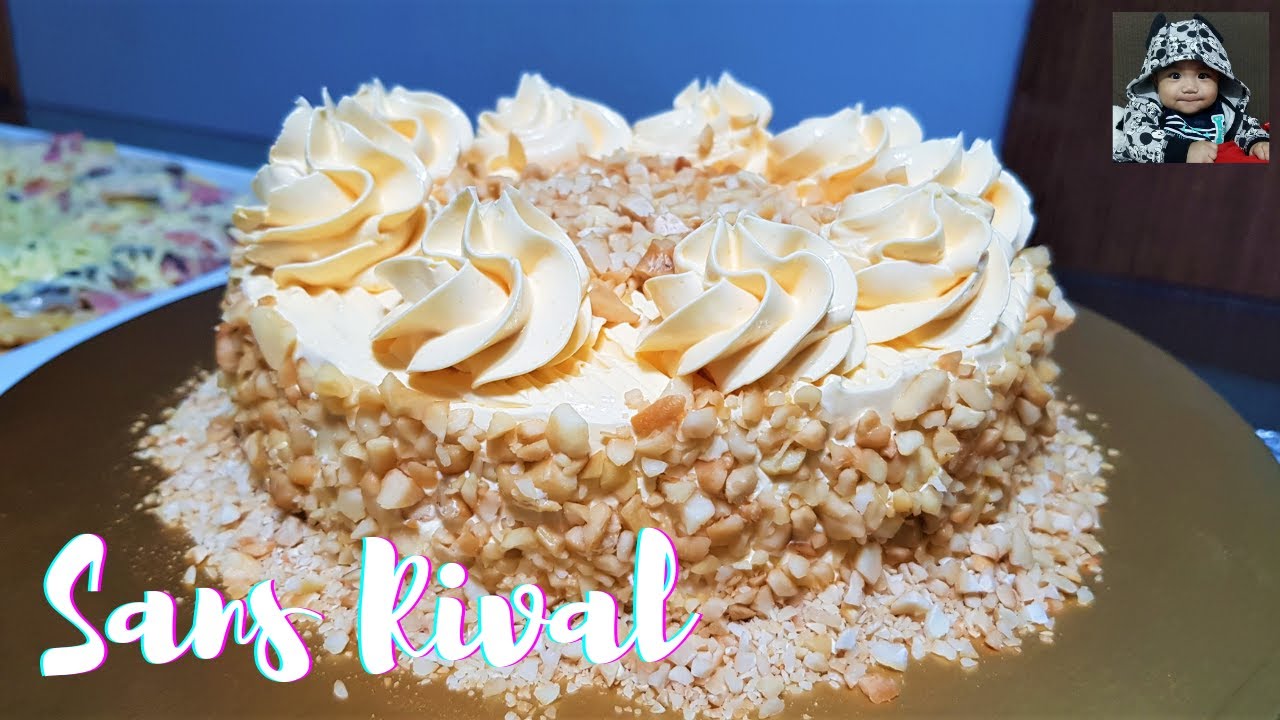 Not so sweet Sans Rival cake recipe | #Sansrival #Sansrivalrecipe #pinoydessert #pinoyfood