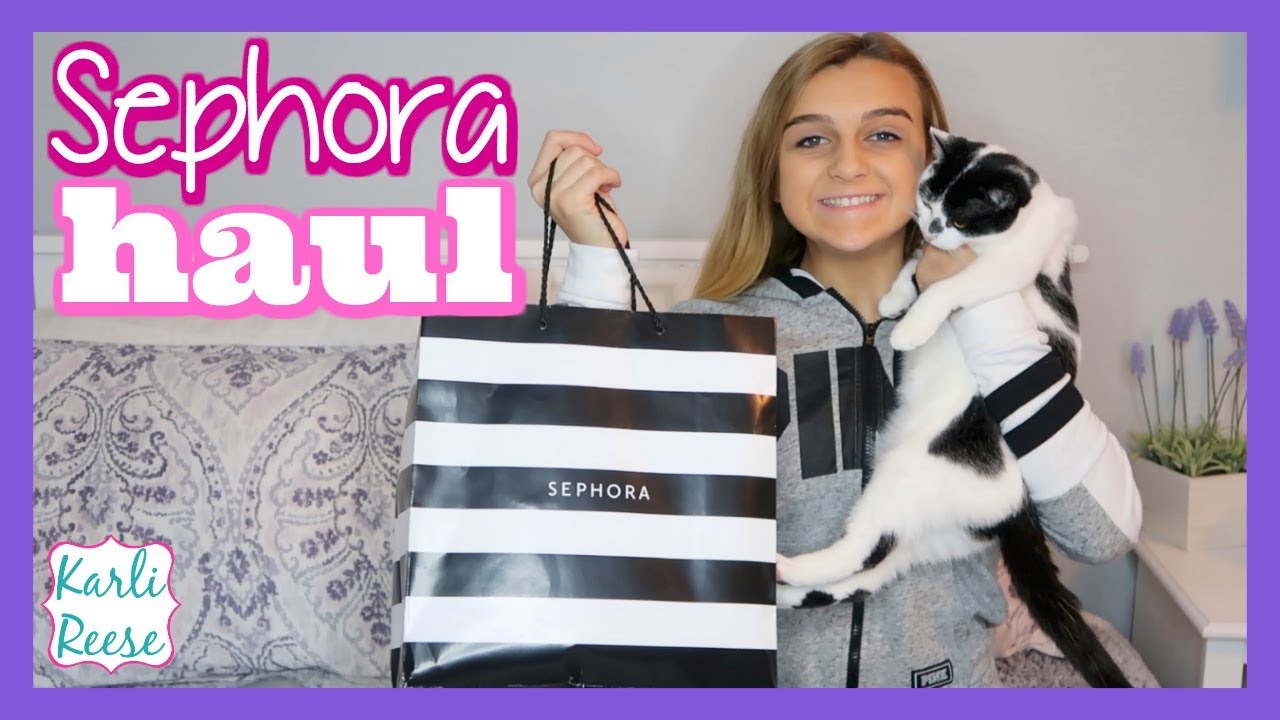 SEPHORA HAUL ~ NEW MAKEUP PRODUCTS!
