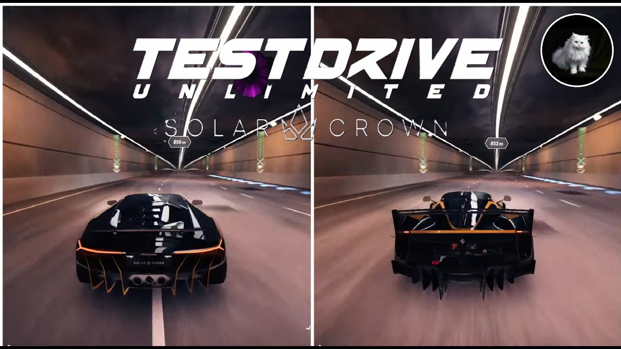 Lamborghini Centenario vs. Ferrari FXX-K Evo in Test Drive Unlimited Solar Crown (Iconic Rivalry)