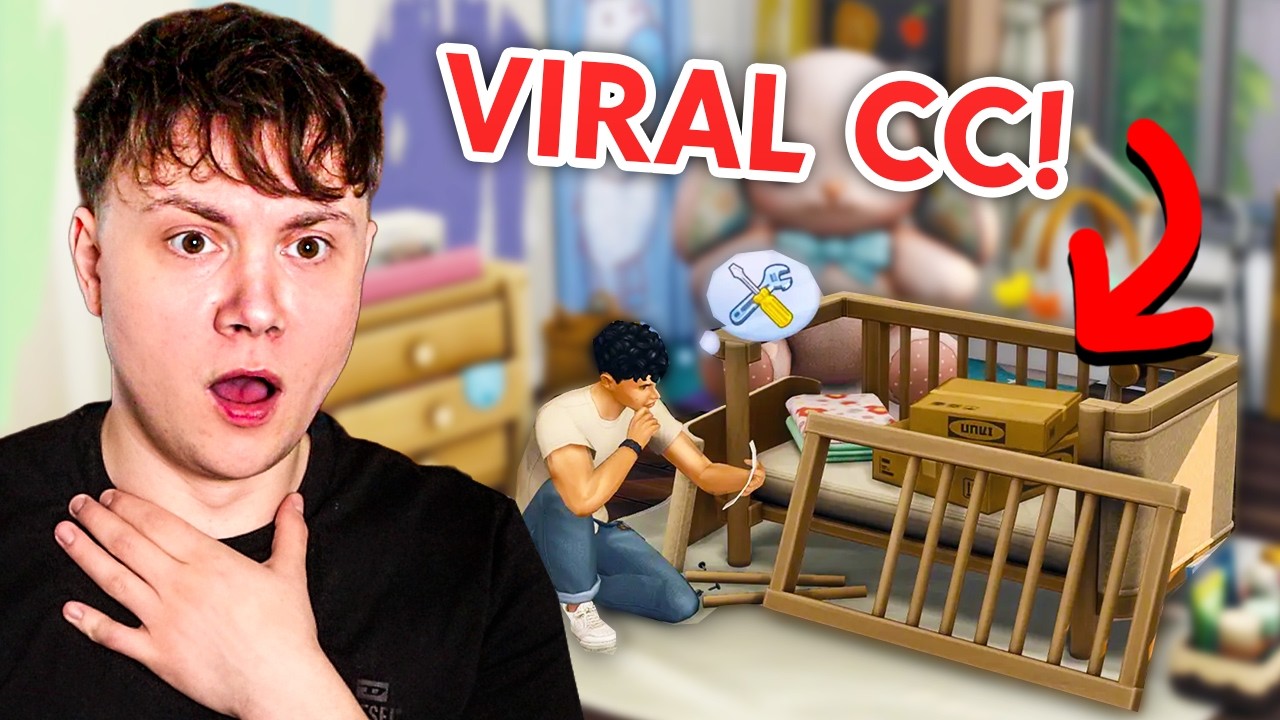 Downloading viral custom content for The Sims 4