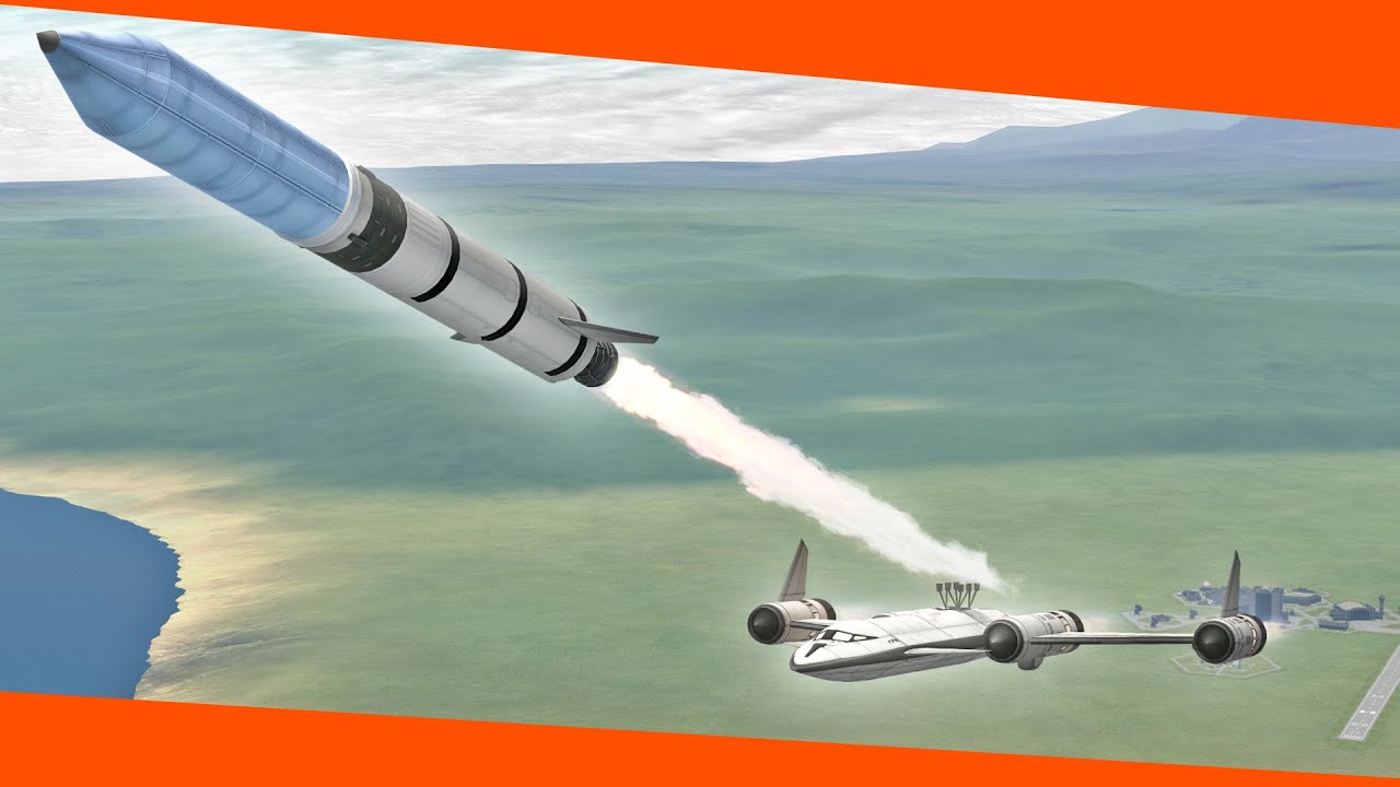 The Rocket-Launching Supersonic Airplane! KSP