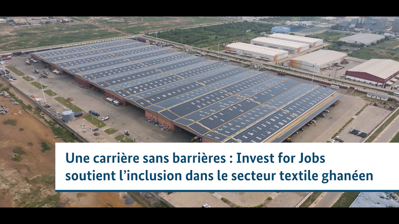 Une carrière sans barrières : l’inclusion dans le secteur textile ghanéen (version courte)