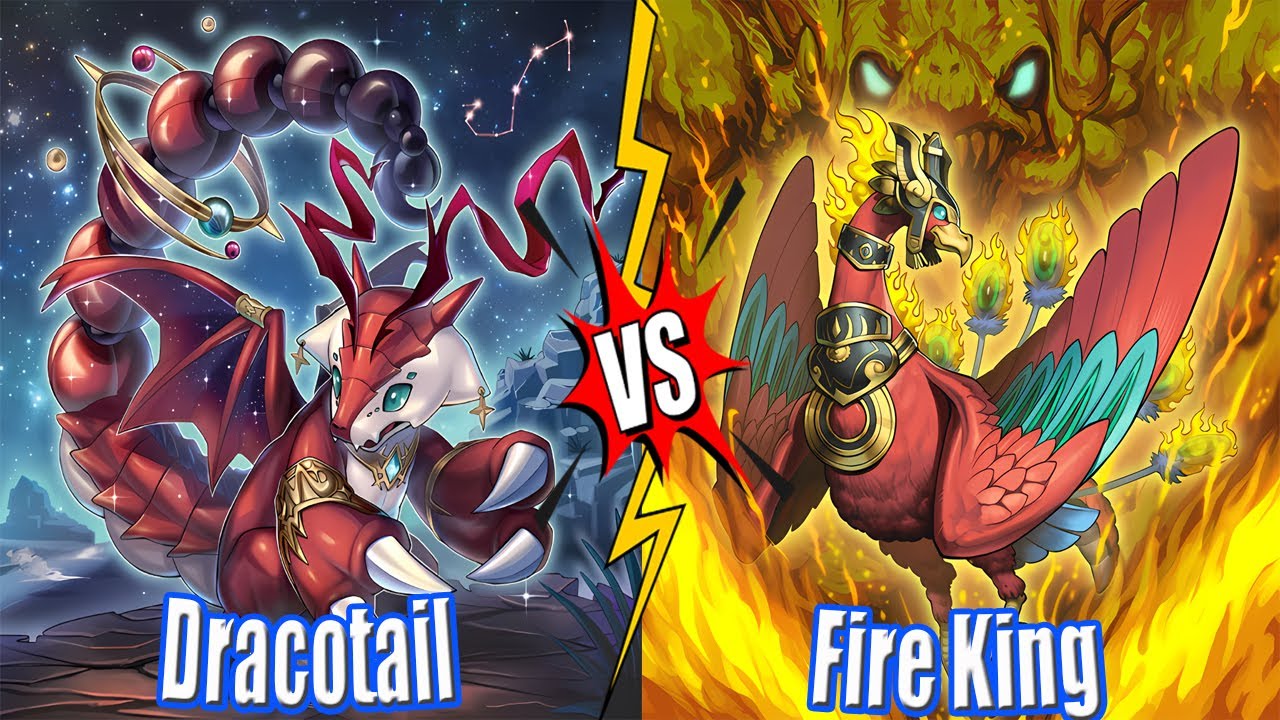 Dracotail Shaddoll vs Fire King & Vanquish Soul K9 vs Dracotail - New Banlist Yu-Gi-Oh!