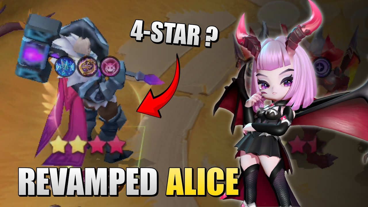 4-Star ထိတင်လို့ရမယ့် Commander ALICE Revamp | (Advanced Server)