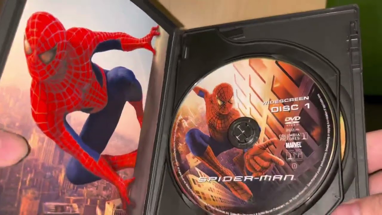 My Spider-Man VHS & DVD Collection