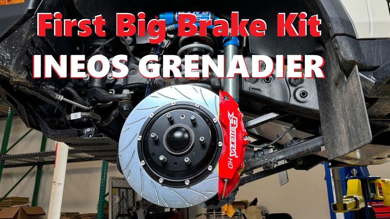 INEOS Grenadier Big Brake Kit - First Look !
