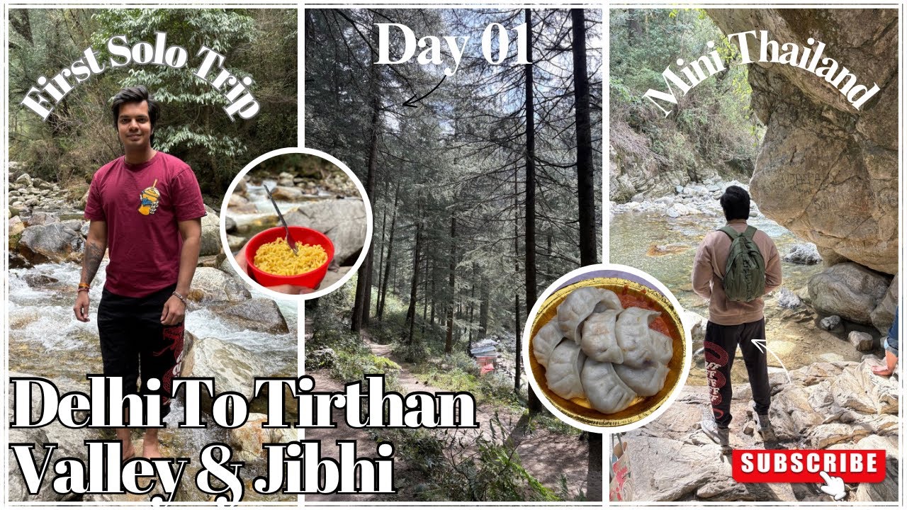 Delhi To Jibhi by bus || How To Reach Tirthan Valley & Jibhi By Bus || Part 01 || Thestyledunk