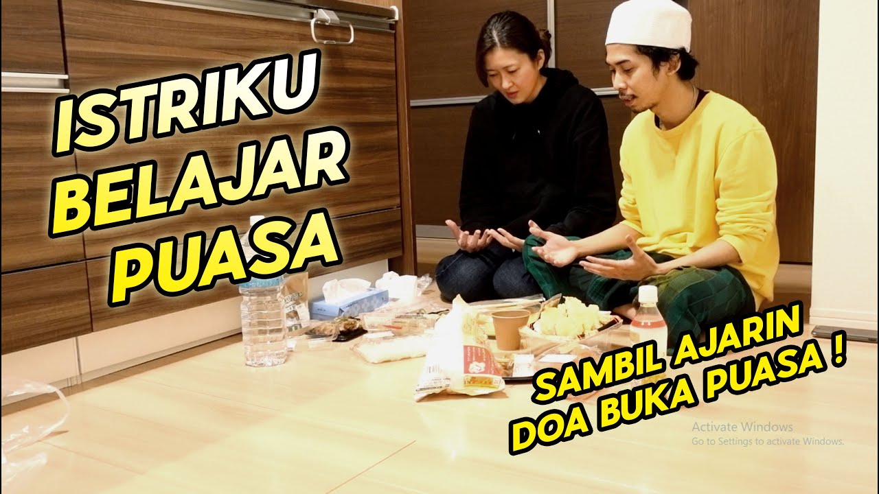 ALHAMDULILLAH BISA BUKA PUASA PERTAMA DI RUMAH BARU BARENG ISTRI! PUASA DI JEPANG!