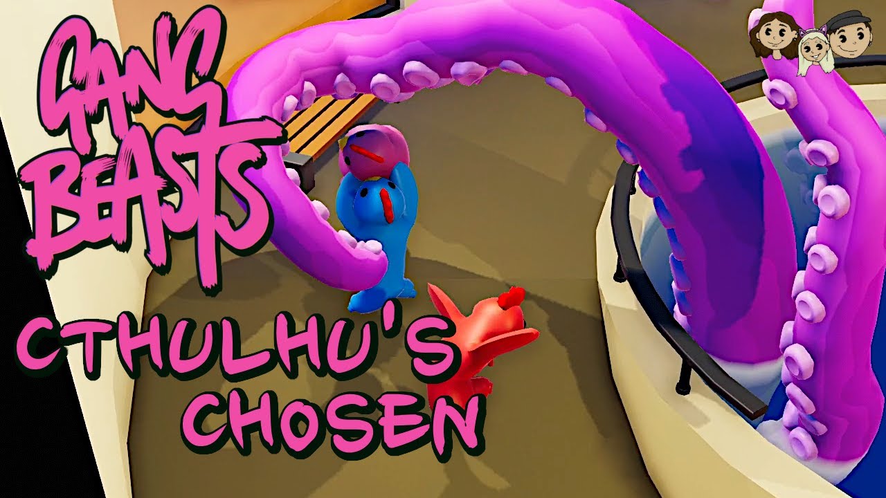 Gang Beasts Gameplay #9 : CTHULHU'S CHOSEN | 3 Player