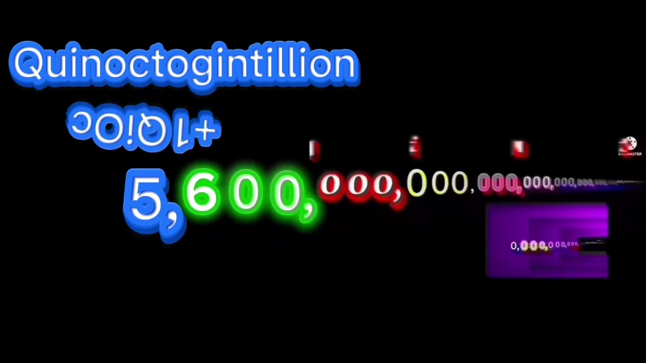 0 to 1 Nonagintillion 6/10