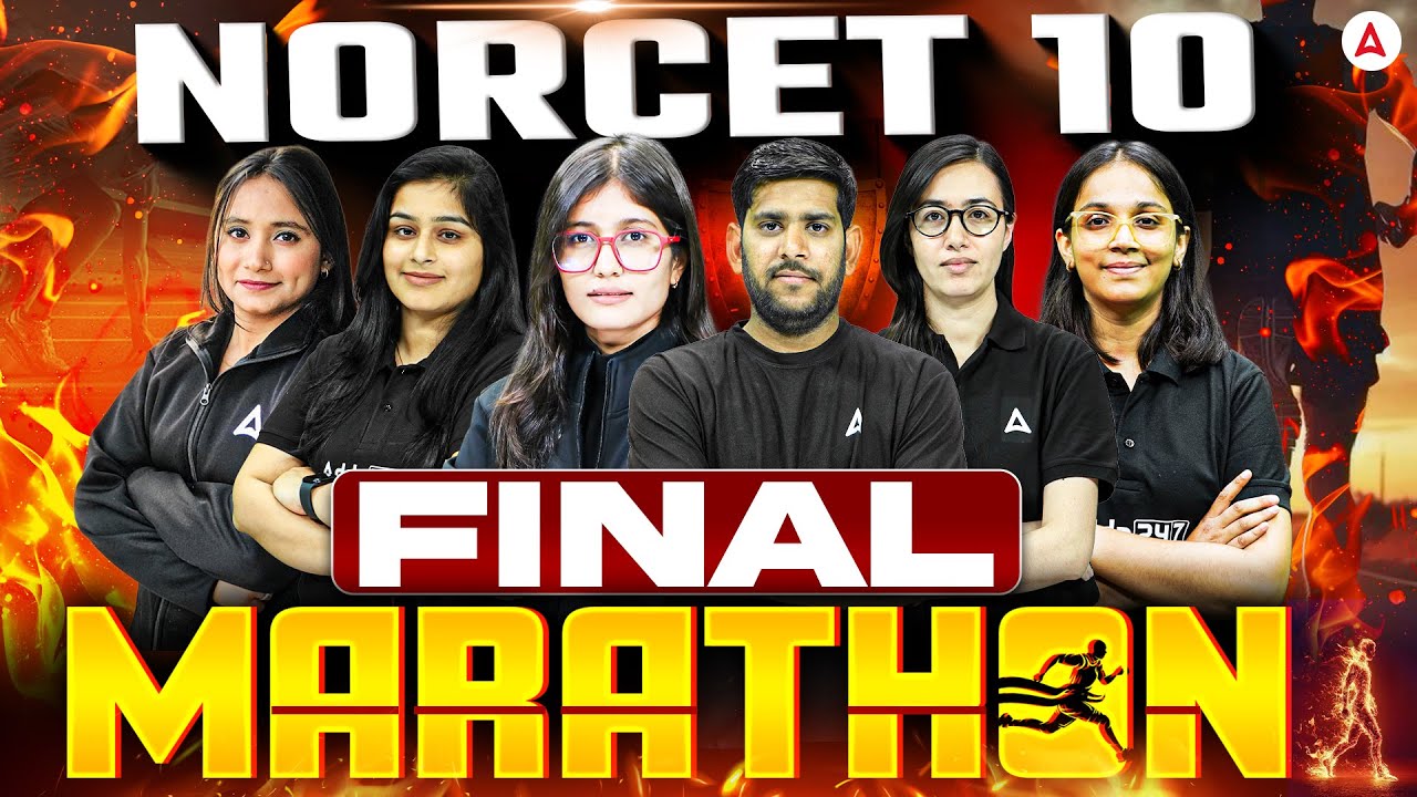 NORCET 10 Maha Marathon Class | AIIMS NORCET 10 Exam Preparation | NORCET 10 Revision Class #NORCET