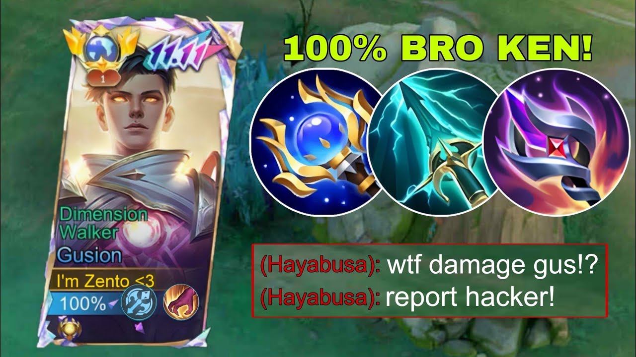 I FINALLY FOUND NEW GUSION WINSTREAK BUILD 2026!! (MUST TRY!) - Mobile Legends