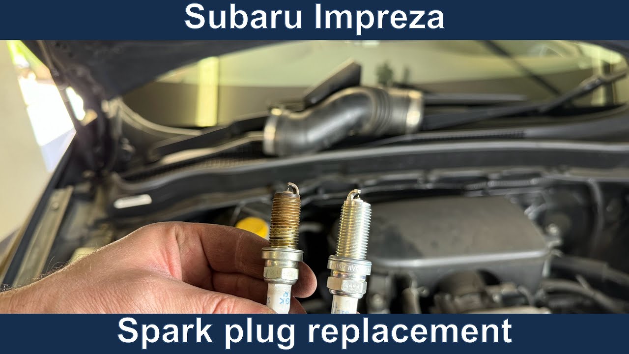 Subaru Impreza spark plug replacement