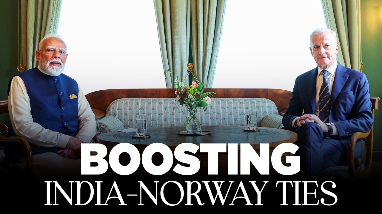 LIVE: PM Modi holds a meeting with Norwegian PM Jonas Gahr St&oslash;re