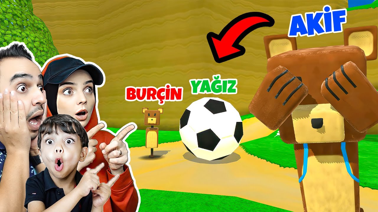 SÜPER AYI ZOR SAKLAMBAÇ! 3 KİŞİ OYNADIK!🐻😱