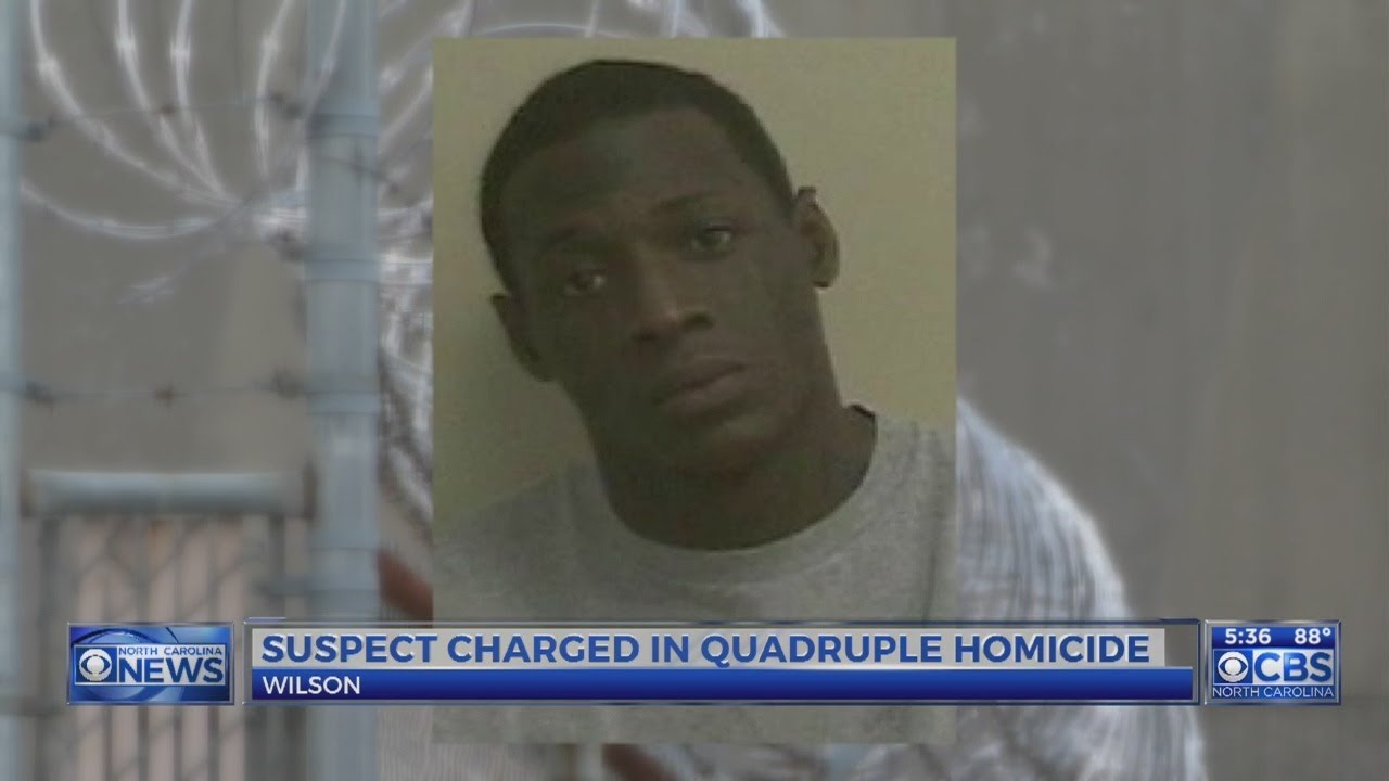Man charged in Christmas Eve 2016 quadruple murder in Wilson