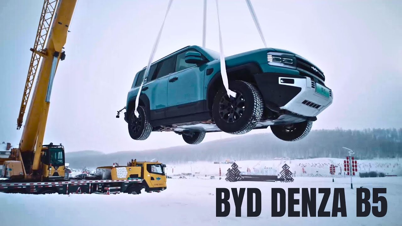 Denza B5 получила 5-звездочный рейтинг ANCAP | Гибридный внедорожник BYD — настоящий зверь