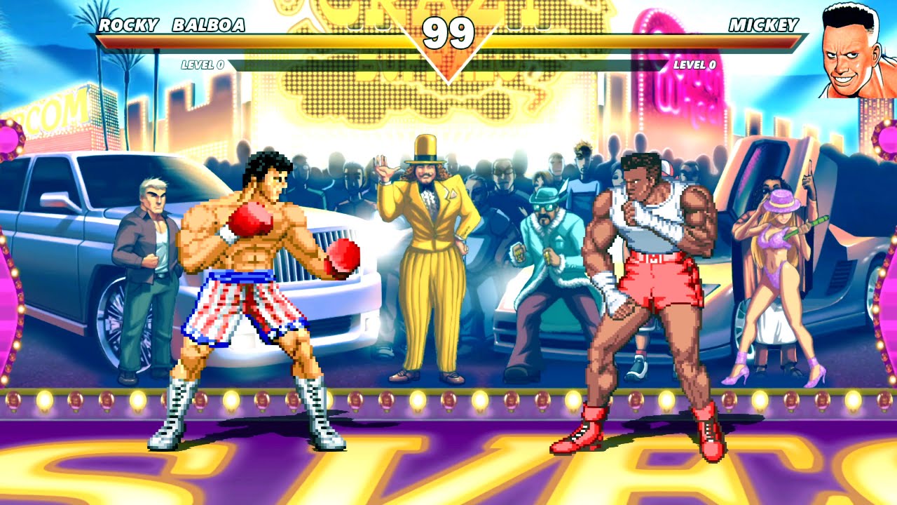 Rocky Balboa Vs Mickey Rogers - Epic Boxing Battle!