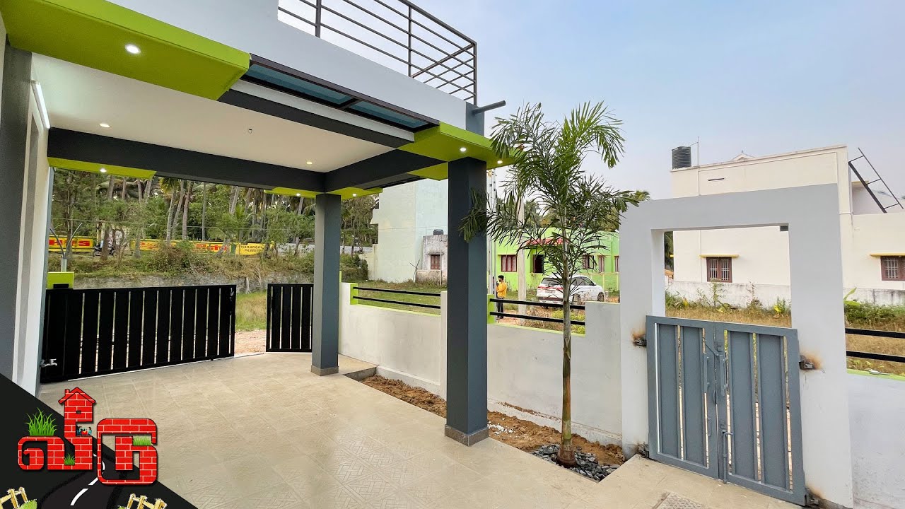 3.1 சென்ட்டில் 1700sqftல் அழகான 3BHK வீடு | Beautiful Duplex House with Modular Kitchen | Veedu 268