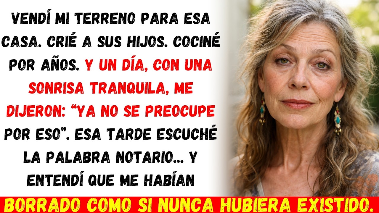 Vendí mi terreno para su casa, años después descubrí que no era mía