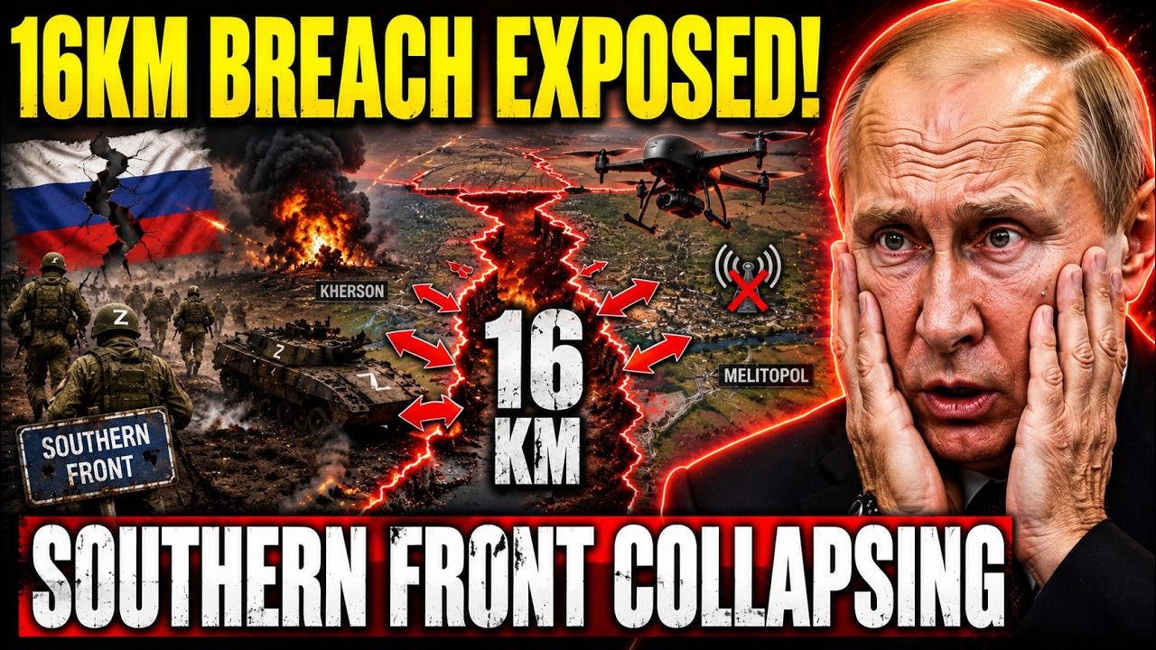 Russia's Southern Front Is COLLAPSING... That 16KM Breach Changed EVERYTHING