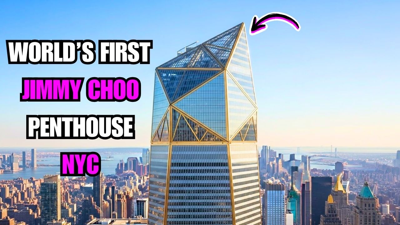 Inside a $100 Million Jimmy Choo Couture Apartment in New York City | Apartment Luxe #Luxury