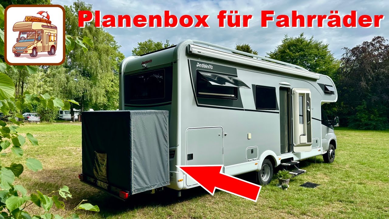 Heckträger mit Planenbox für Fahrräder/E-Bikes #146