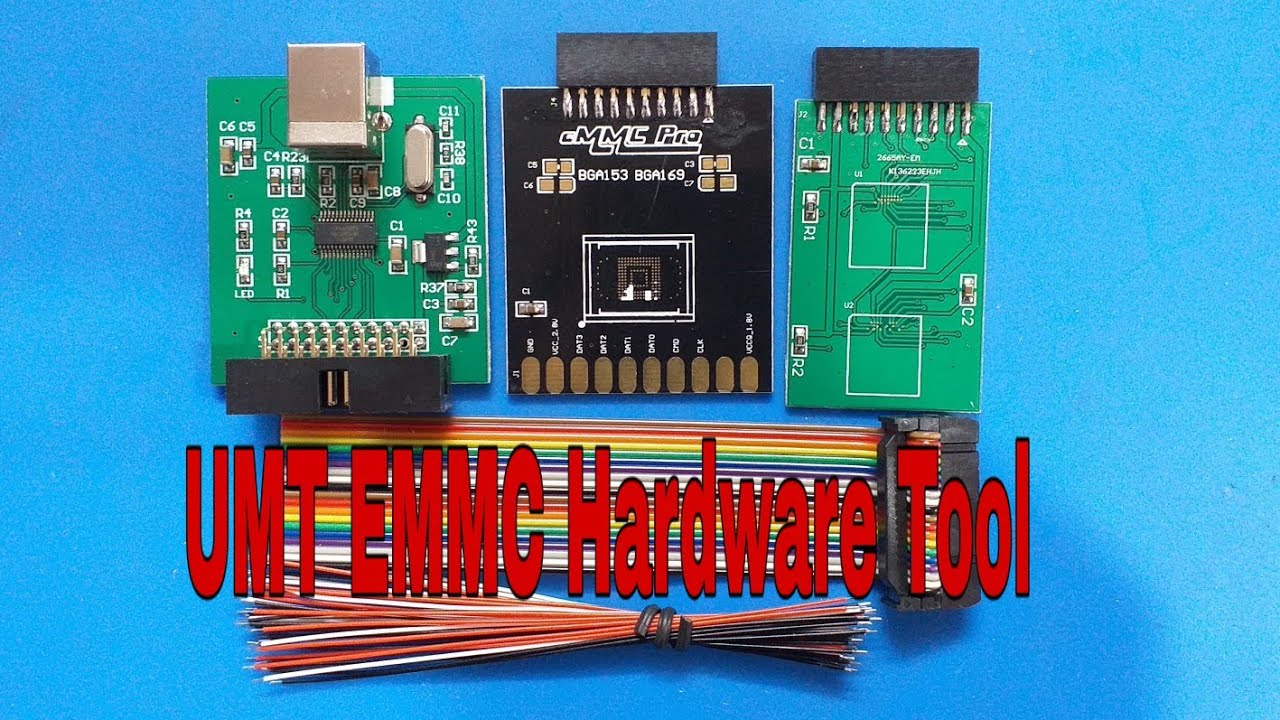 UMT Emmc Hardware Tools (How Use UMT EMMC ISP TOOL )