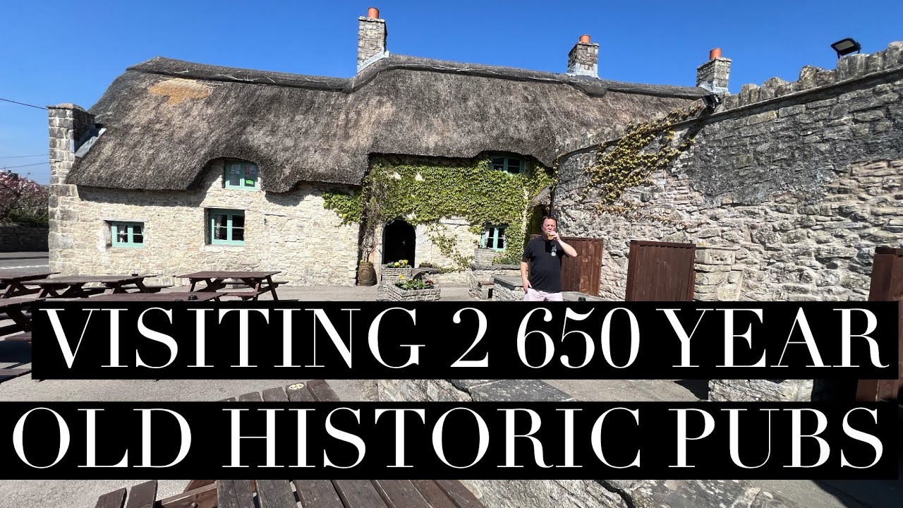 Visiting 2 Historic Pubs In Glamorgan , The Blue Anchor East Aberthaw , The Plough & Harrow Monknash