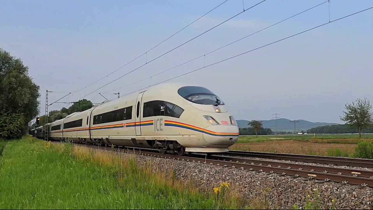 Nightjet, Br403 (Regenbogen ICE) auf dem Badenkurier und weitere Sichtungen
