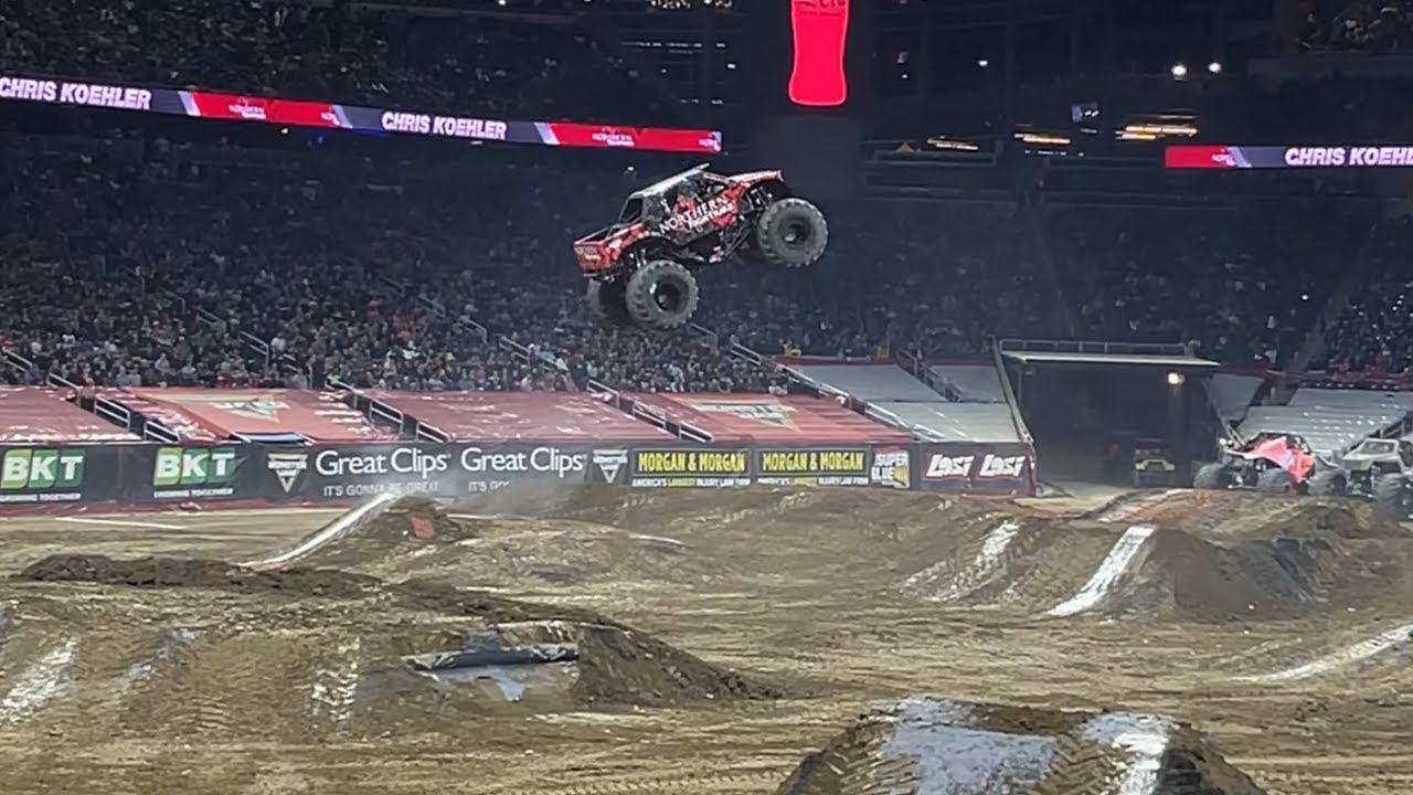 Northern Nightmare Freestyle Monster Jam Detroit 2024 Show 1 (2/24/24)