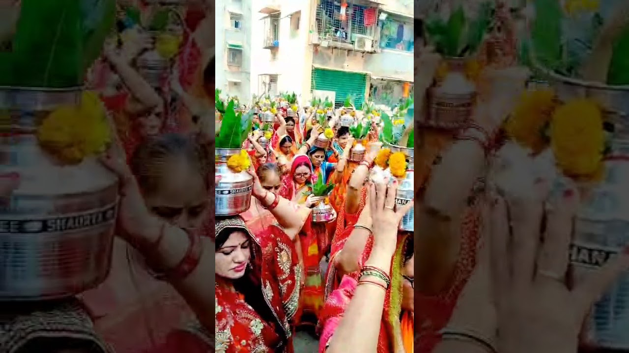 || कलश यात्रा || श्रीमद् भागवत कथा || श्री अप्रमेय प्रपन्नाचार्य जी महाराज || मुंबई वर्ली