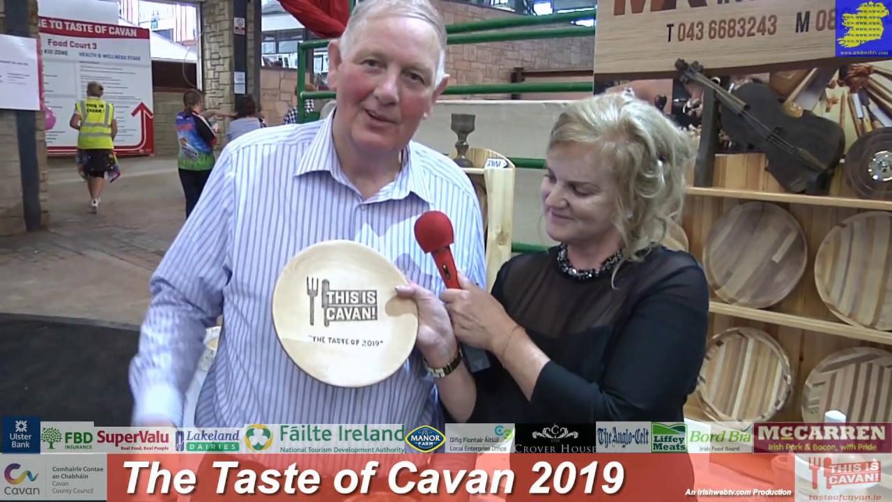 Martin Reilly Wood Turning & Joinery Lough Gowna Co Cavan at the Taste of Cavan 2019