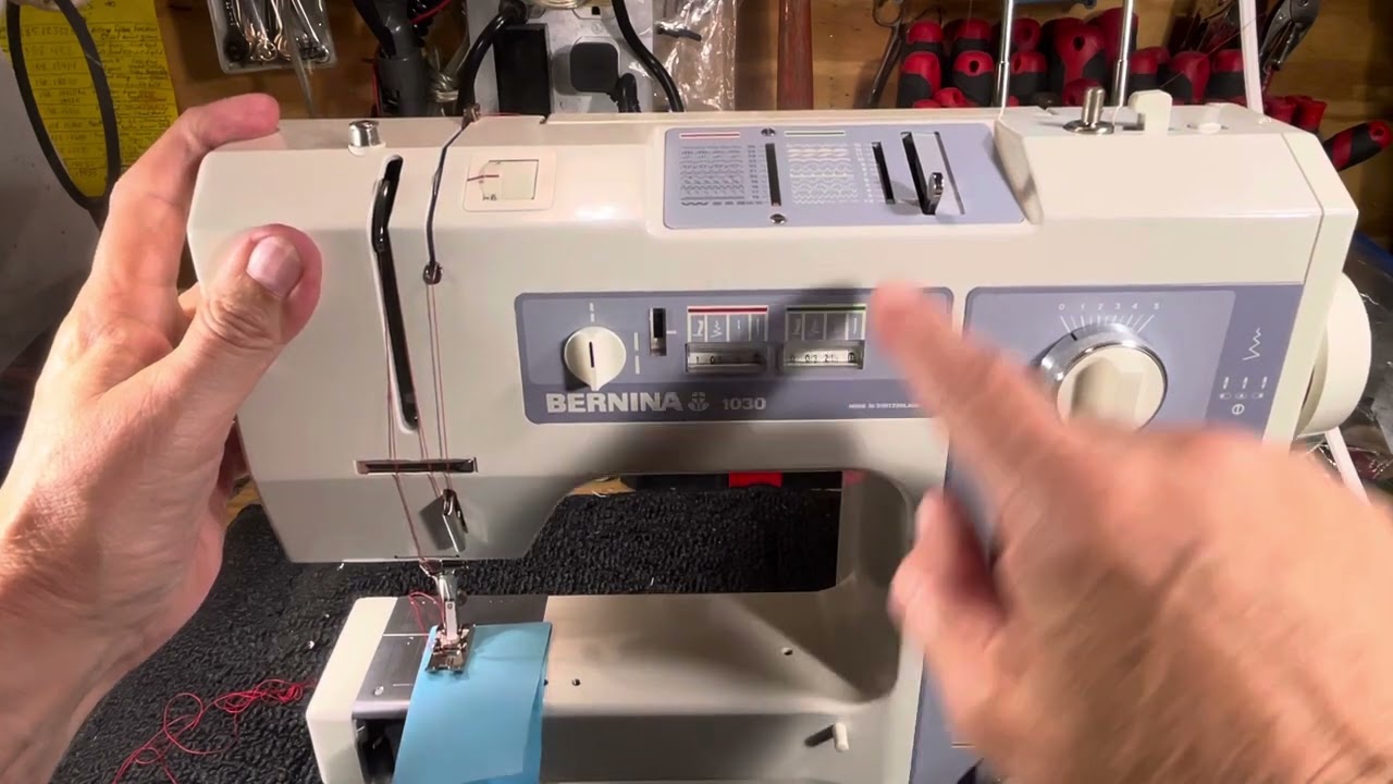BERNINA 1030 -AN AWESOME MACHINE AND HERE’S WHY- I’LL TAKE THIS ONE OVER ANY NEW BERNINA (VIDEO 401)