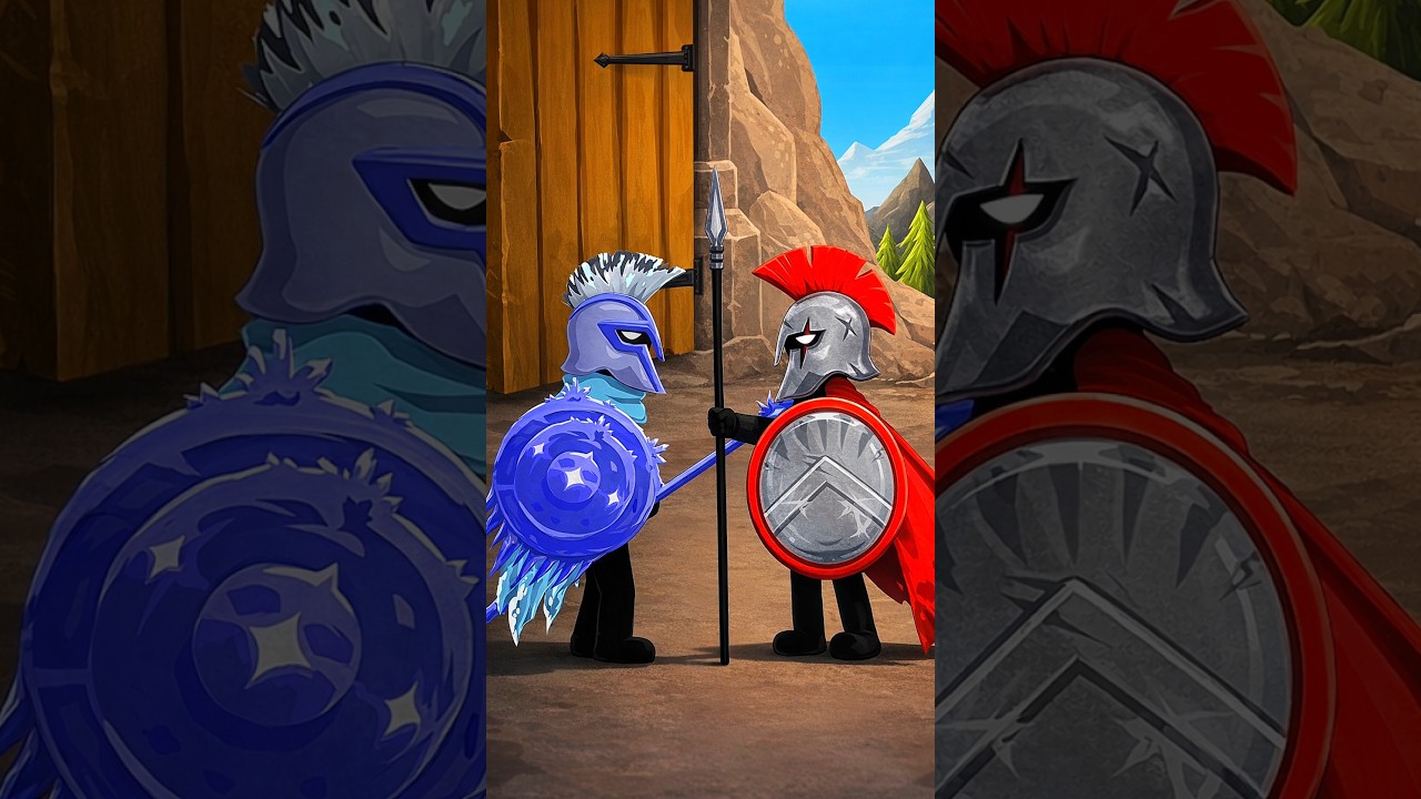 General Atreyos vs General Spearos | Stick War Legacy #stickwar3 #short